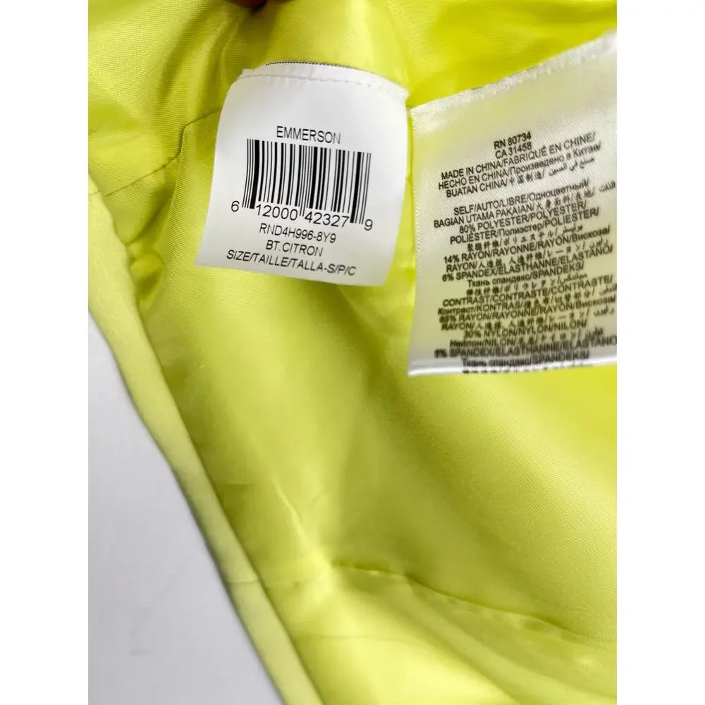 BCBG Maxazria Crop Blazer Jacket Small - Picture 8 of 10